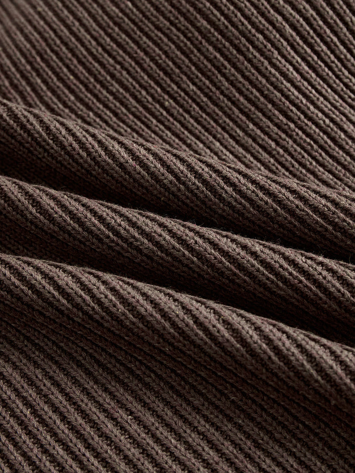 Belén | Vestido de punto con volantes — suave, cálido y romántico.