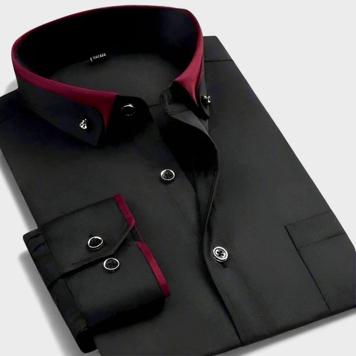 Andrés | Camisa Clásica de Hombre con Mangas Largas