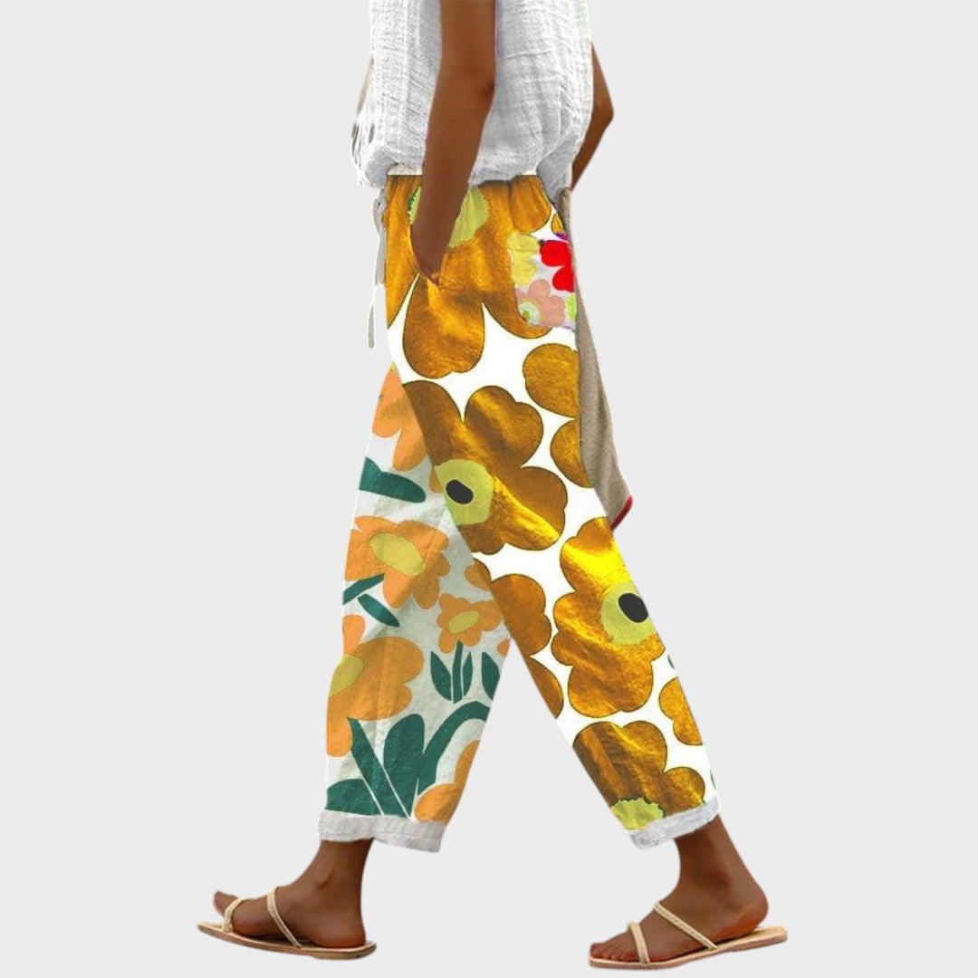 Jasmine | Pantalones Elásticos Estampados