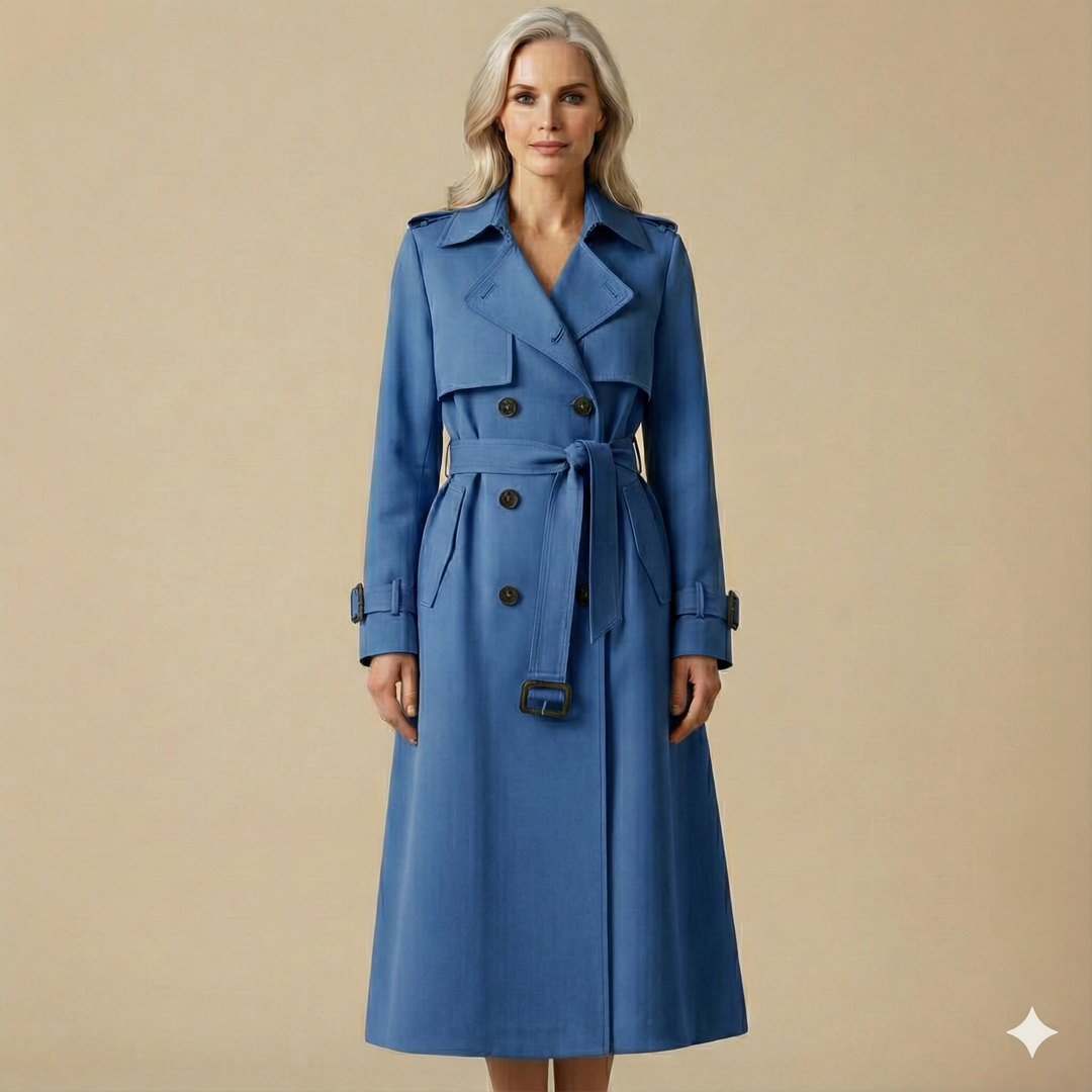 Bianca | Abrigo Trench Atemporal