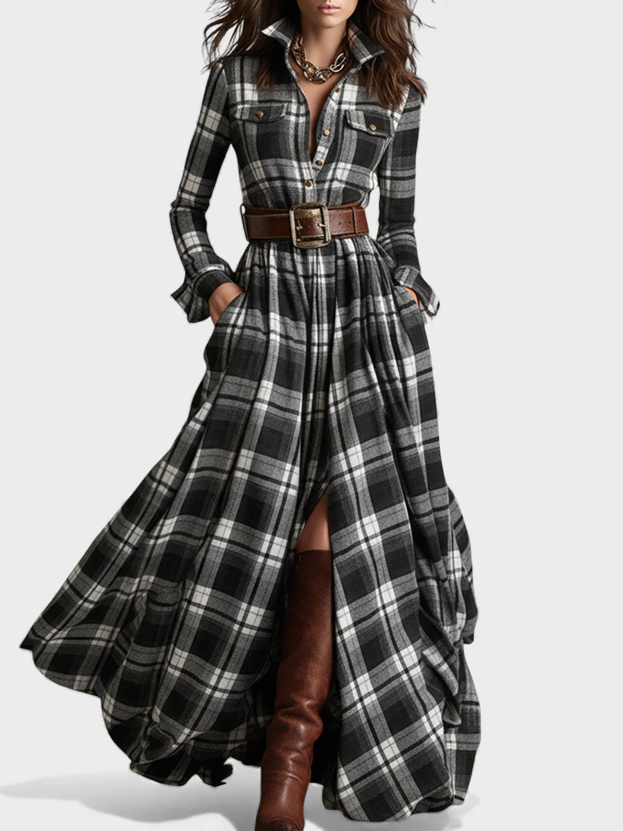 Elena | Camisa Vestido Clásico Elegante