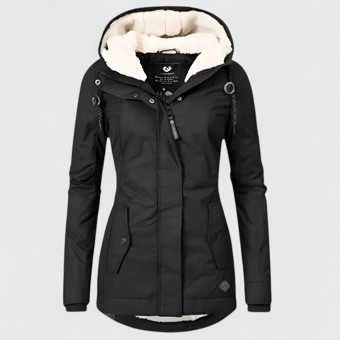Lourdes | Chaqueta de invierno impermeable con capucha