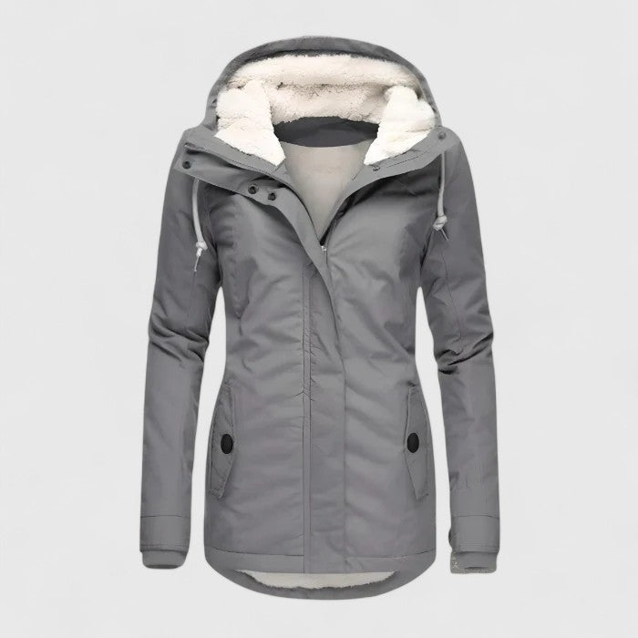 Lourdes | Chaqueta de invierno impermeable con capucha