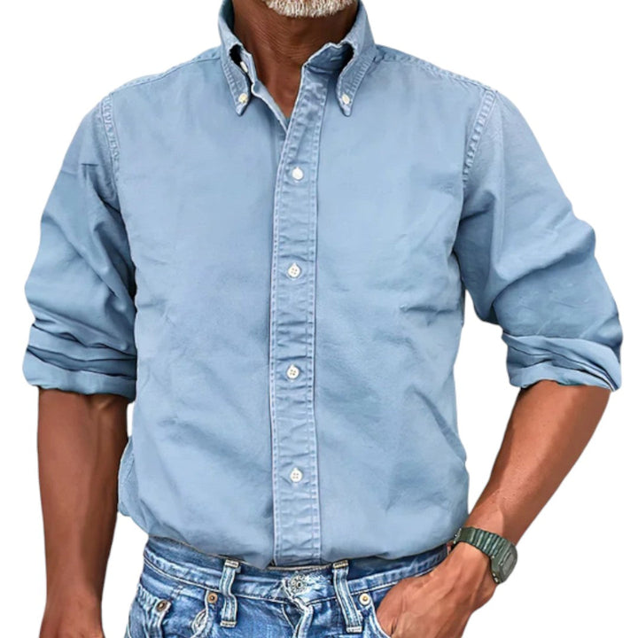 Javier | Camisa de manga larga sin arrugas