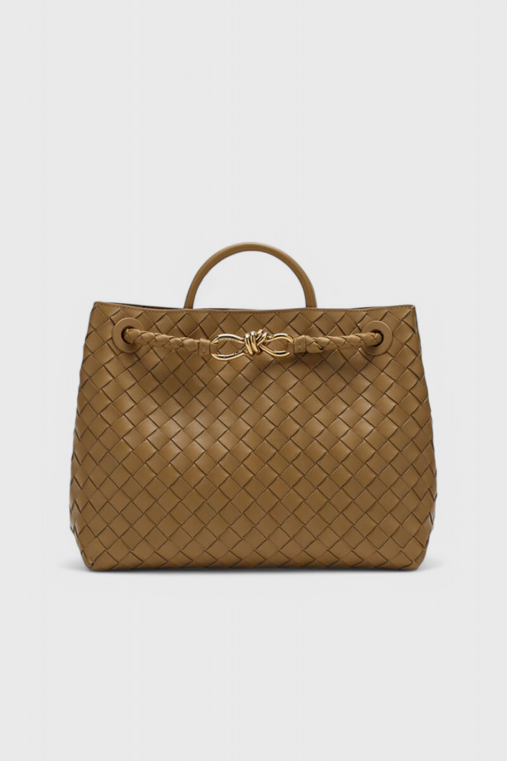 Bolsa Diaria Tejida Índigo