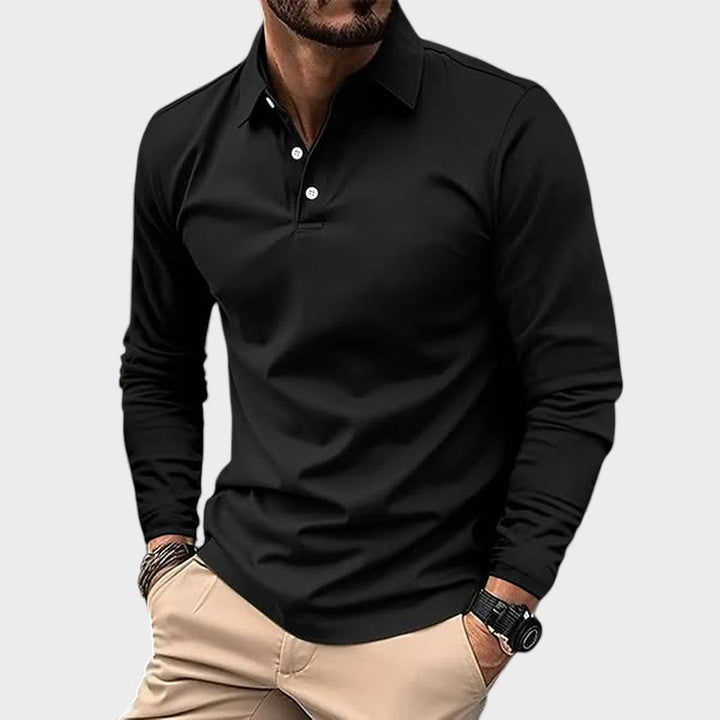 Guillermo™ | Polo Casual de Manga Larga