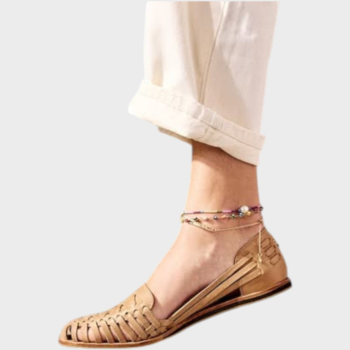 Grace | Sandalia De Tacón Plano